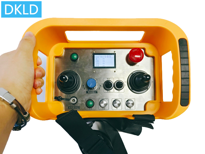 背带型提篮式250米2个万向无极摇杆式无人拖拉机无线遥控器DHZ-2Y1M4FB3S2CAN/250M